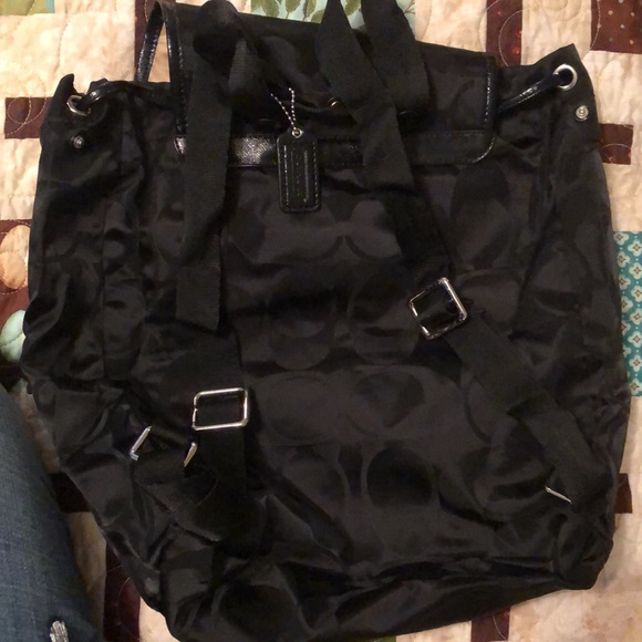 Coach Signature Backpack - Vintage EUC - Picture 12 of 13